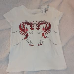 NWT Canada Day Unicorn Tshirt